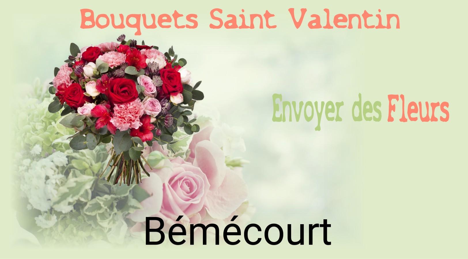 Roses de Saint-Valentin livrées à Bémécourt